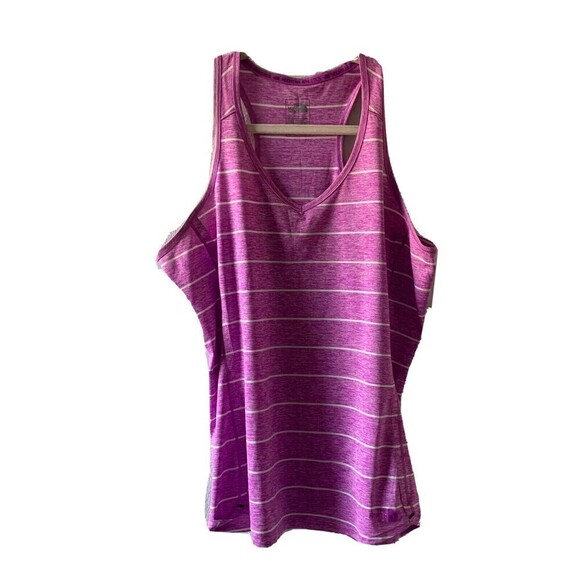 The North Face Tops - The North Face Womens Size Medium Multicolor Stripe Activewear Tank Top